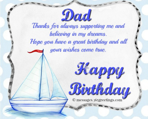 Happy Birthday Dad Wishes
 Birthday Wishes for Dad 365greetings