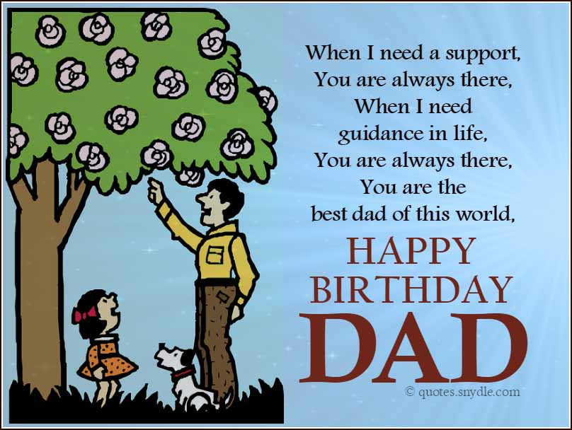 Happy Birthday Father Quote
 Happy Birthday Dad Quotes Quotes and Sayings