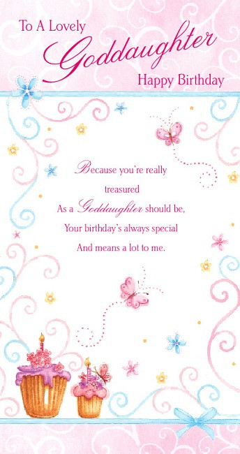 Happy Birthday Goddaughter Quotes
 Birthday Quotes Happy Birthday Godchild QuotesGram