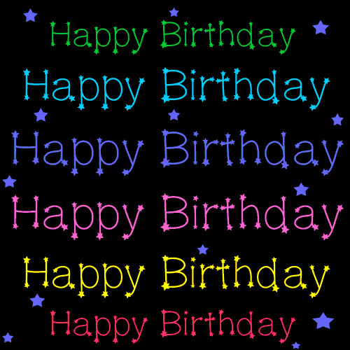 Happy Birthday Images With Quotes
 Flashing Happy Birthday Quote Gif s and