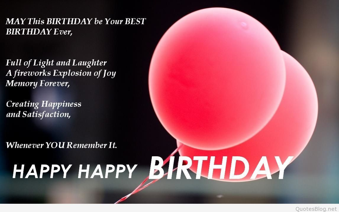 Happy Birthday Quote Pictures
 Happy birthday quotes and wishes cards pictures