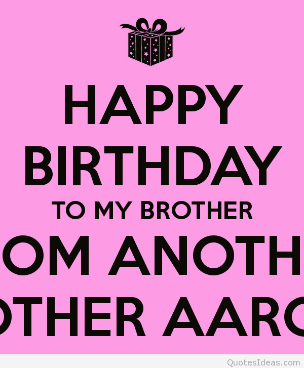 Happy Birthday Quotes For A Brother
 Older Brother Birthday Quotes QuotesGram