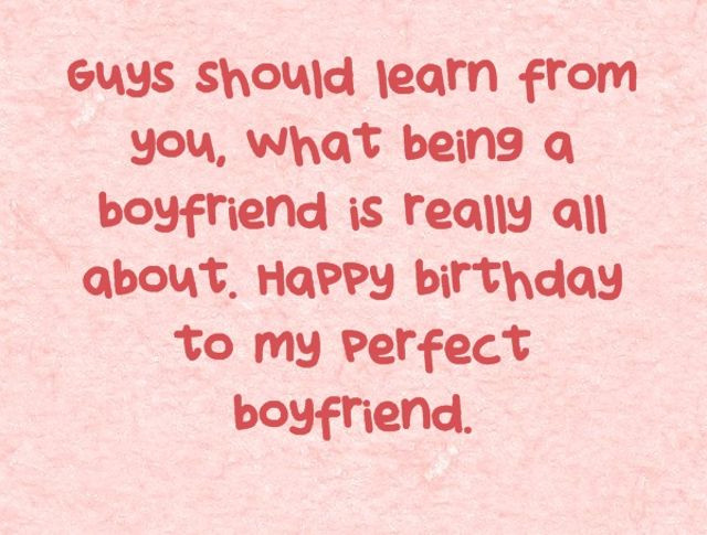 Happy Birthday Quotes For Boyfriend
 Happy Birthday To My Boyfriend Quotes QuotesGram