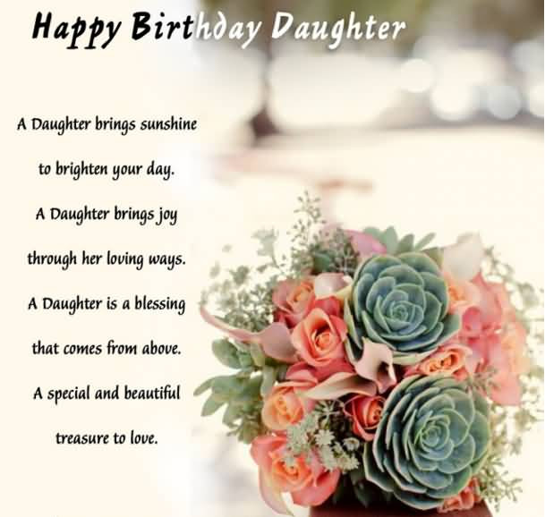 Happy Birthday Quotes For Daughter
 Happy Birthday Daughter Birthday Quotes for my