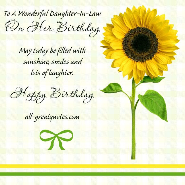 Happy Birthday Quotes For Daughter In Law
 birthday wishes for daughter Google Search