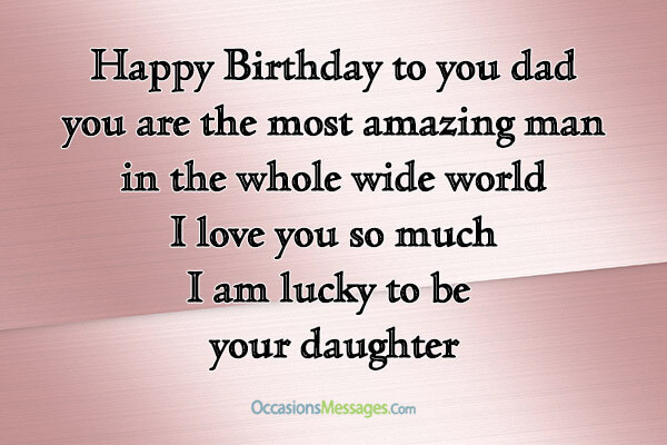 Happy Birthday Quotes For Deceased Dad
 Best Birthday Wishes for Father from Daughter Occasions