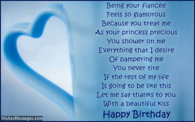 Happy Birthday Quotes For Fiance
 Happy Birthday To My Fiance Quotes QuotesGram