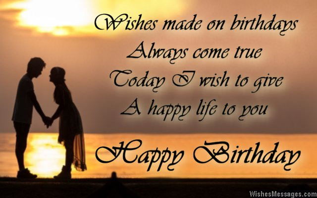 Happy Birthday Quotes For Fiance
 Birthday Wishes for Fiancée