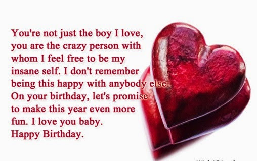 Happy Birthday Quotes To Boyfriend
 Cute Happy Birthday Quotes for boyfriend This Blog About