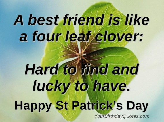 Happy Birthday St Patrick's Day Quotes
 364 best images about Happy St Patricks Day also Happy