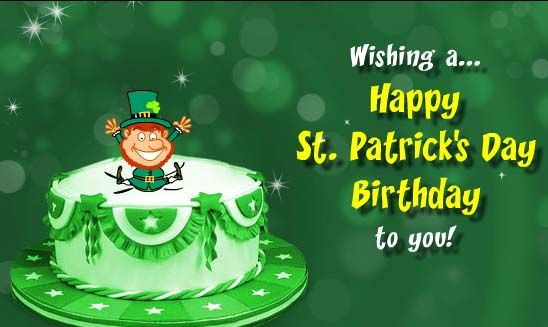 Happy Birthday St Patrick's Day Quotes
 FRee st patrick birthday images pc