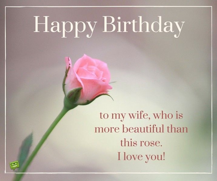 Happy Birthday To My Beautiful Wife Quotes
 Happy Birthday that Make an Impression