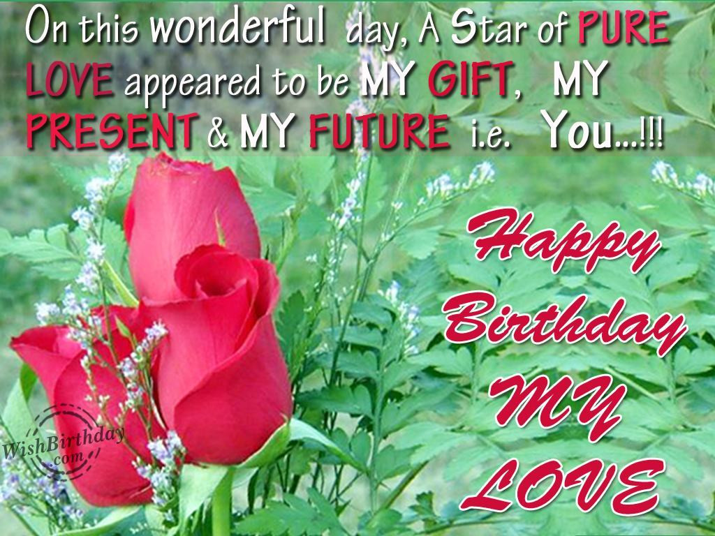 Happy Birthday To My Beautiful Wife Quotes
 Cute Birthday Quotes For Girlfriend QuotesGram