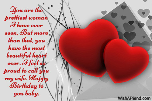 Happy Birthday To My Beautiful Wife Quotes
 Birthday Wishes For Wife