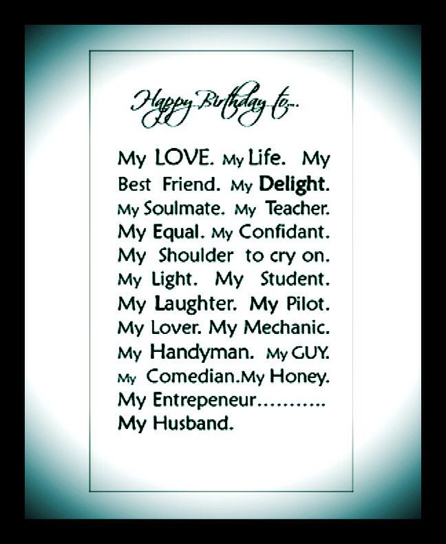 Happy Birthday To My Man Quotes
 Birthday Quotes For Deceased Husband QuotesGram