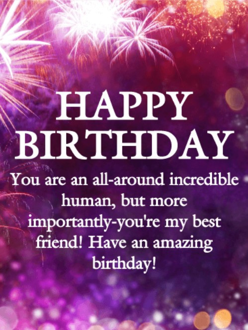 Happy Birthday Wishes For A Best Friend
 50 Best Happy Birthday Greetings to a Friend – Quotes Yard