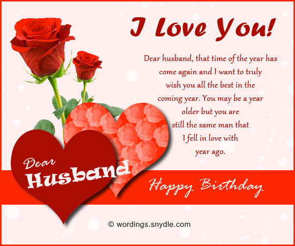 Happy Birthday Wishes Husband
 Birthday Wishes for Husband Husband Birthday Messages and