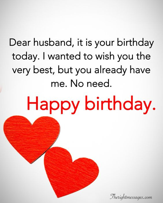 Happy Birthday Wishes Husband
 28 Birthday Wishes For Your Husband Romantic Funny