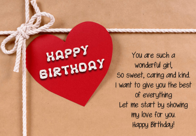 Happy Birthday Wishes Love
 Happy Birthday Wishes For My Sweetheart