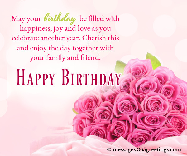 Happy Birthday Wishes Message
 Happy Birthday Wishes and Messages 365greetings