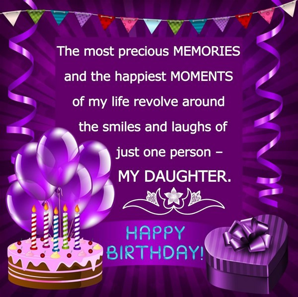 Happy Birthday Wishes To My Daughter
 Top 70 Happy Birthday Wishes For Daughter [2020]