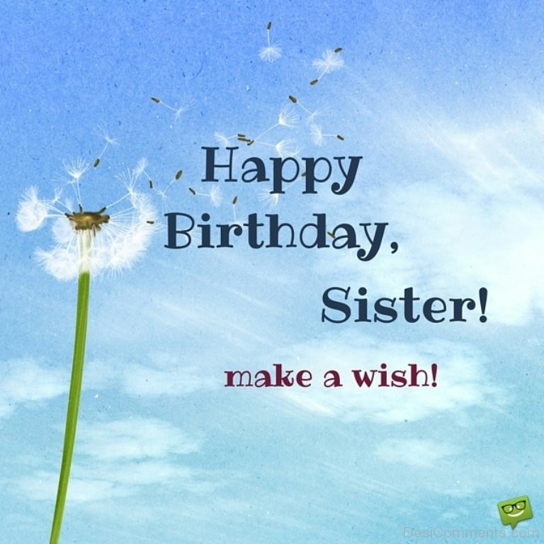 Happy Birthday Wishes To Sister
 Birthday Wishes for Sister Graphics for