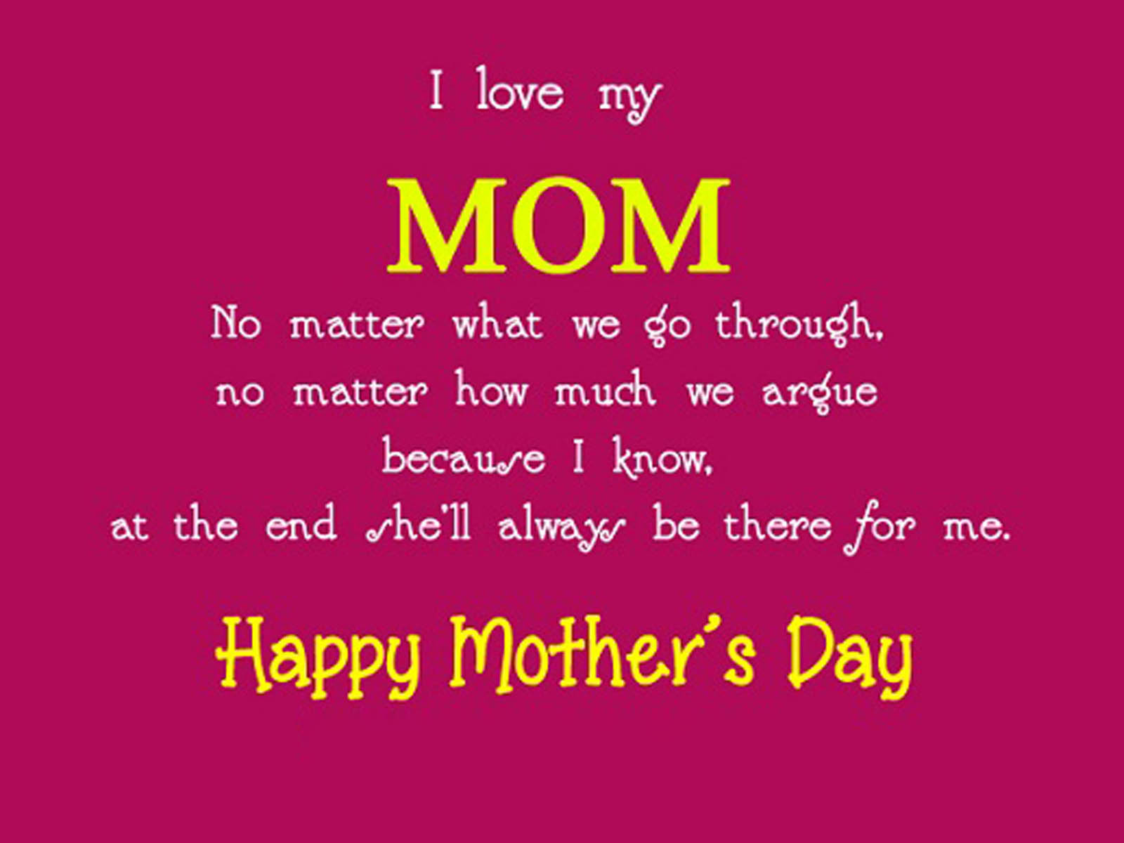 Happy Mother Day Quotes
 HD Wallpapers Happy Mother s Day Quotes