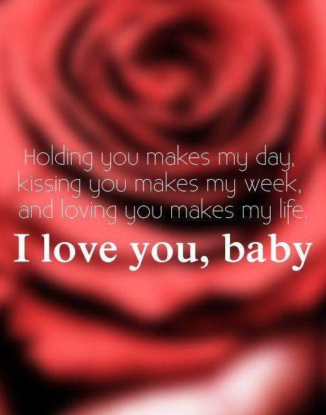 Happy Valentines Day Baby Quotes
 I Love You Baby s and for
