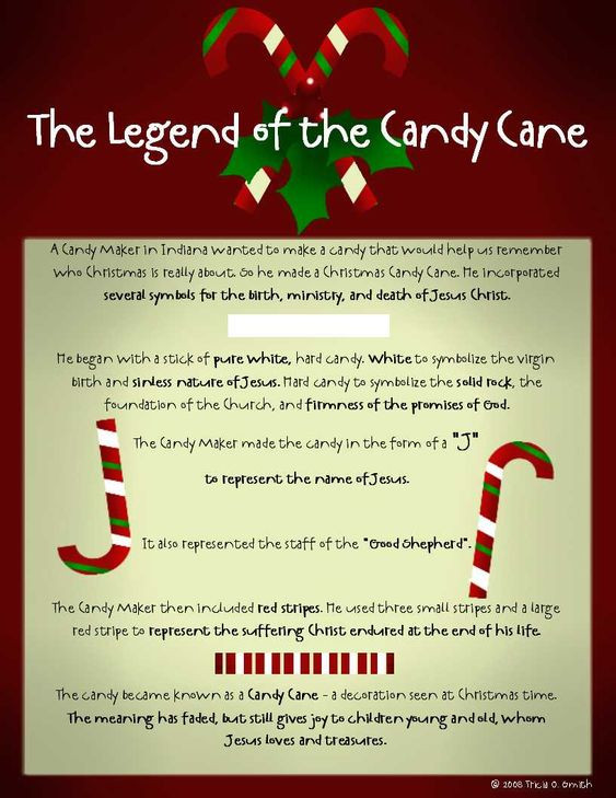 Hard Candy Christmas Meaning
 The Legend of the Candy Cane White represents the virgin