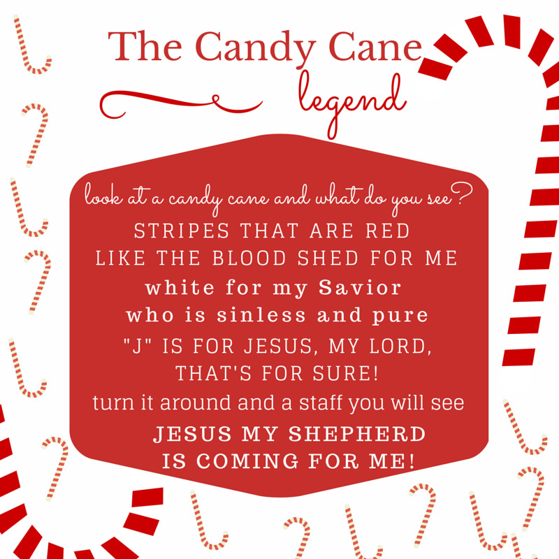 Hard Candy Christmas Meaning
 The Legend of the Candy Cane The Learning Basket