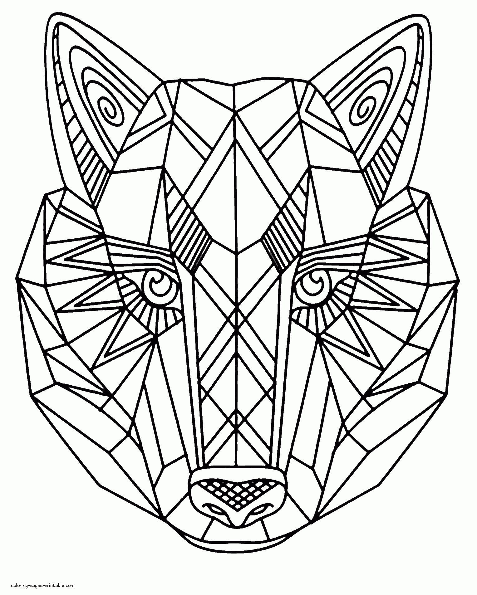 Hard Kids Coloring Pages
 Hard animal coloring pages Coloring pages for kids