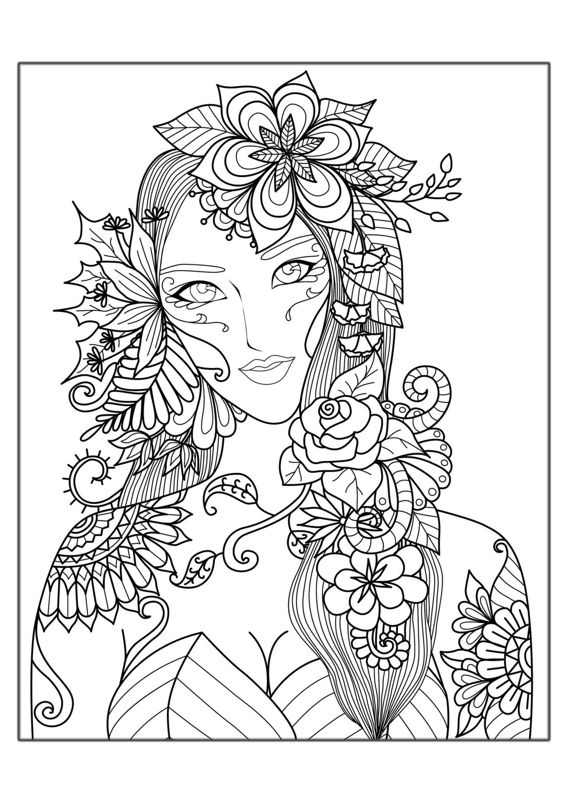 Hard Kids Coloring Pages
 Hard Coloring Pages 15