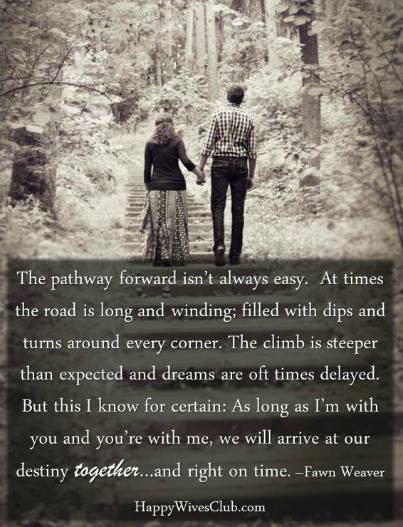 Hard Times Love Quotes
 The Pathway Forward