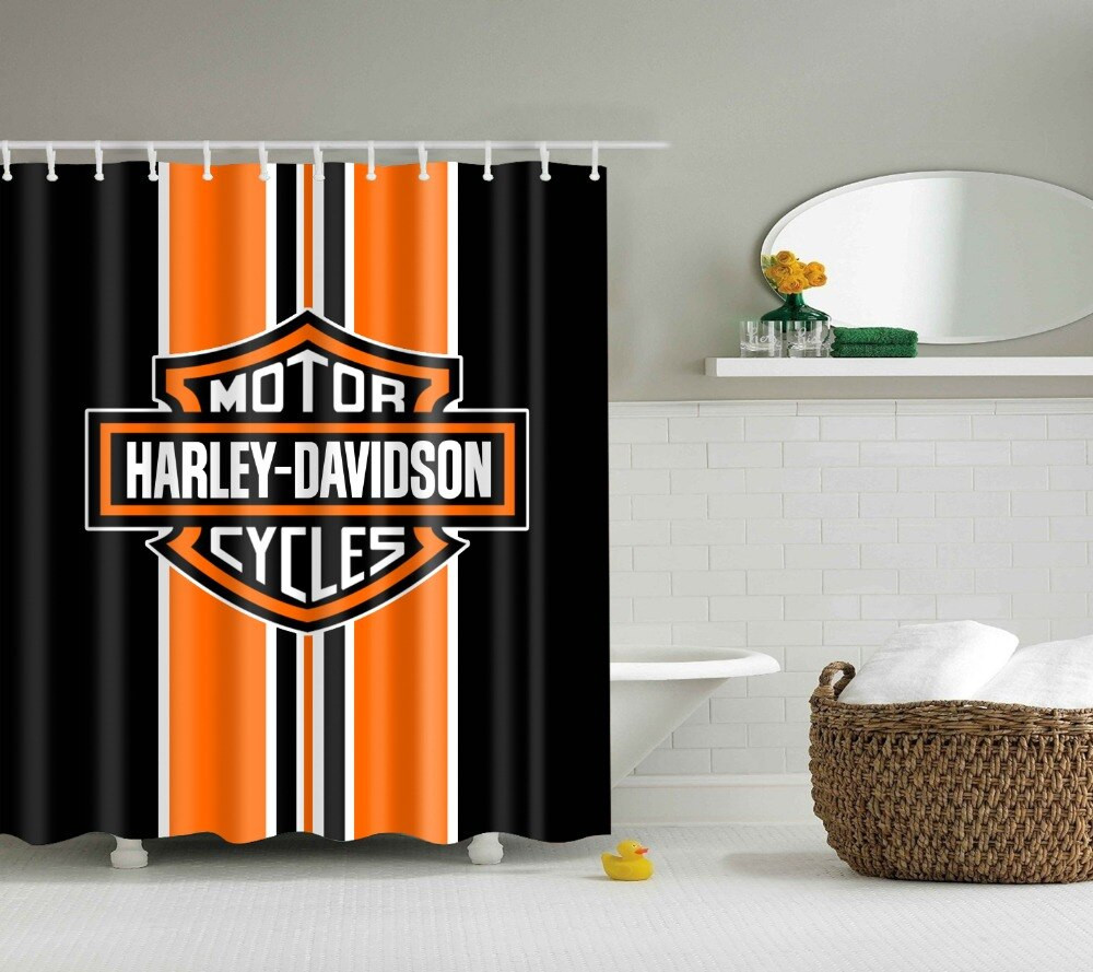 Harley Davidson Bathroom Decor
 line Buy Wholesale harley davidson fabric from China
