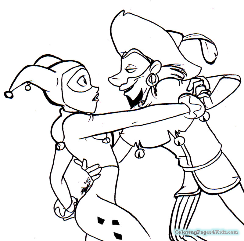 Harley Quinn Coloring Pages For Kids
 Dc Super Girls Harley Quinn Coloring Pages