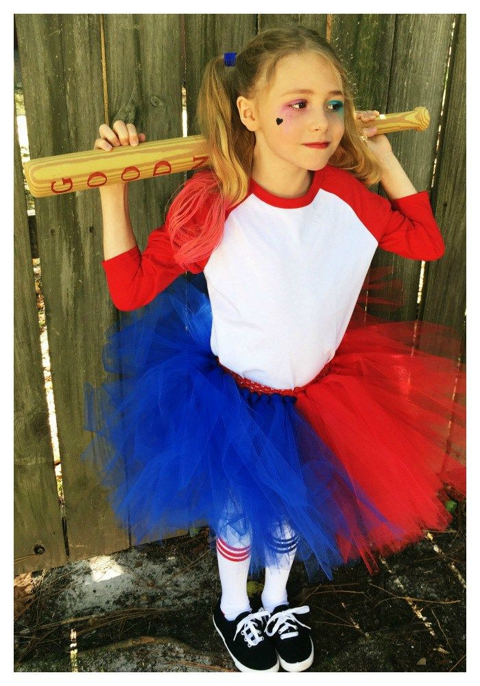 Harley Quinn Kids Costume DIY
 8 best Bday images on Pinterest