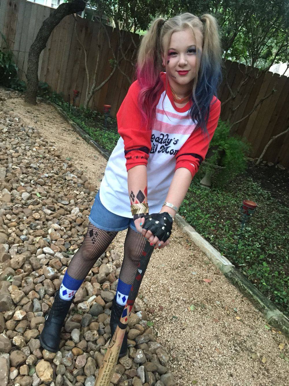 Harley Quinn Kids Costume DIY
 Pin on Harely Quinn