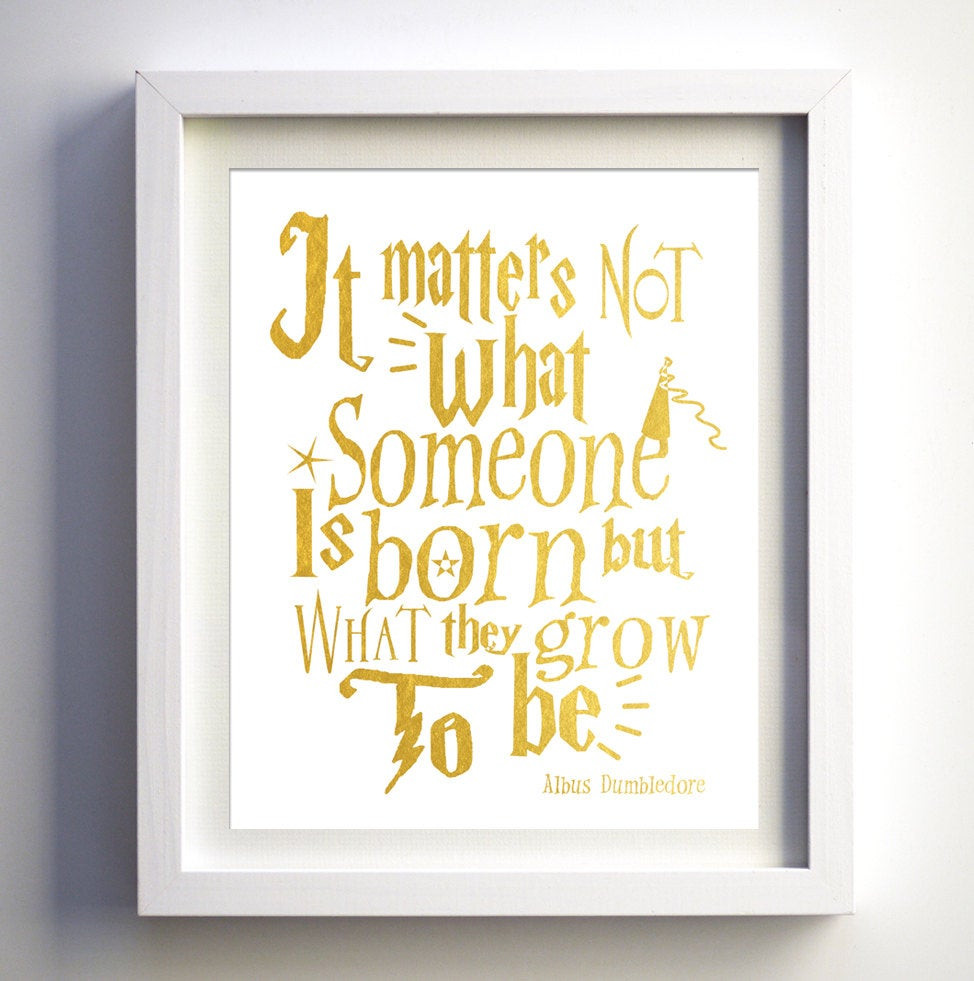 Harry Potter Baby Quotes
 Harry Potter Inspired Nursery Wall Art Harry potter poster