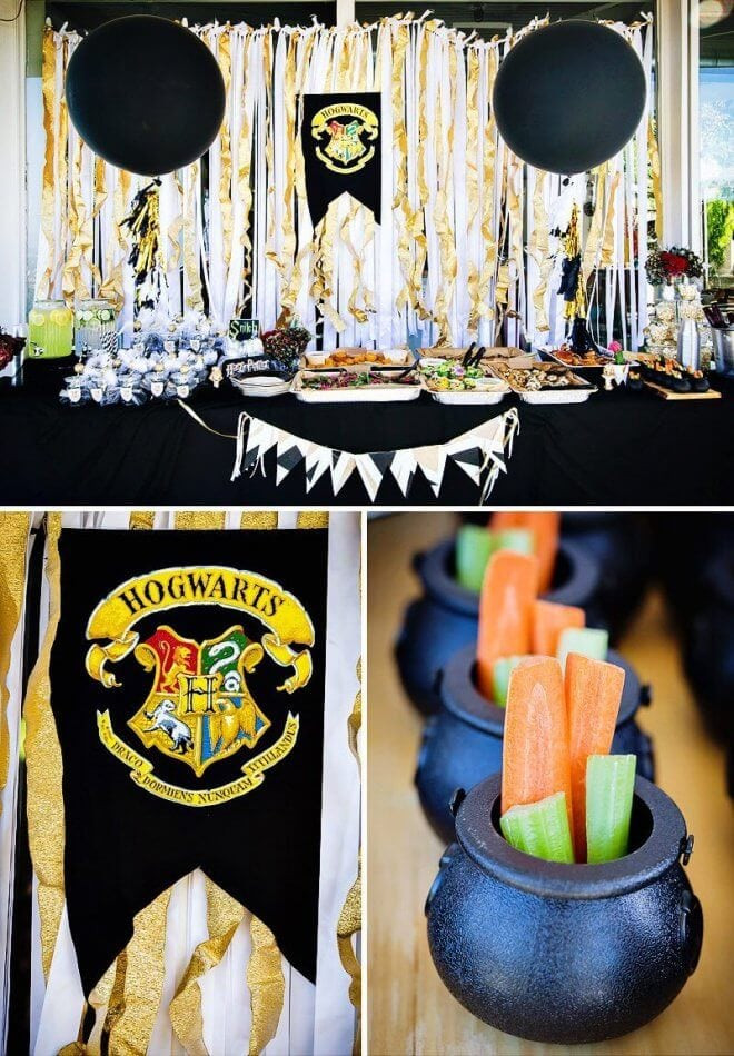 Harry Potter Birthday Decorations
 29 Creative Harry Potter Party Ideas Spaceships and