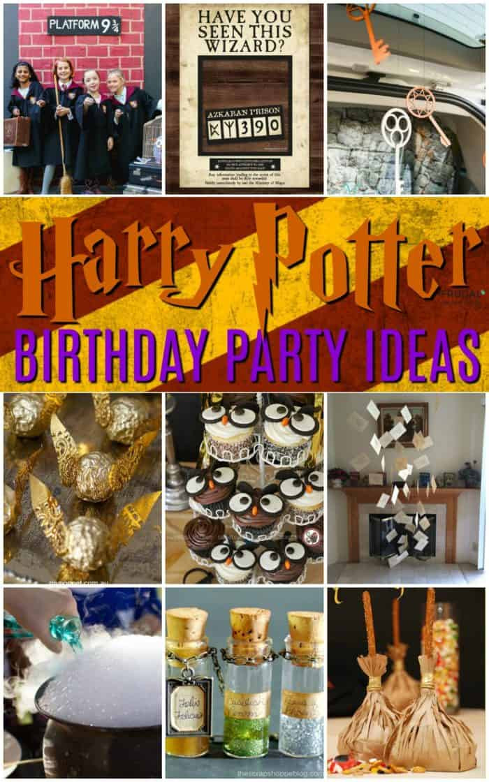 Harry Potter Birthday Decorations
 The Best Harry Potter Birthday Party Ideas