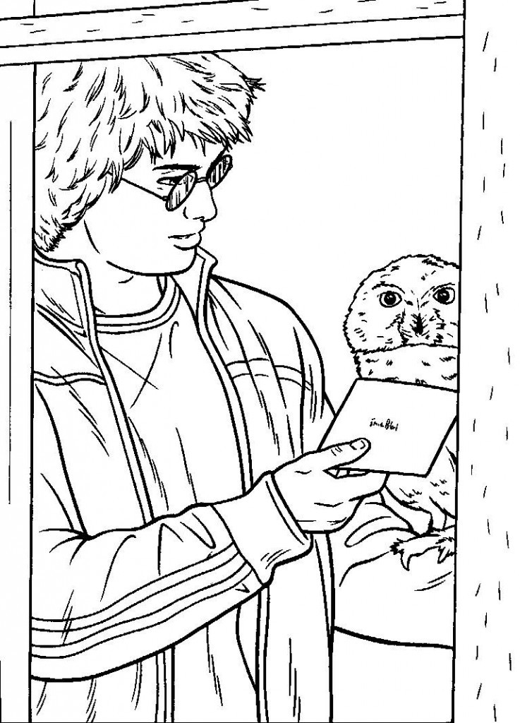 Harry Potter Coloring Pages Printable
 Harry Potter Coloring Pages