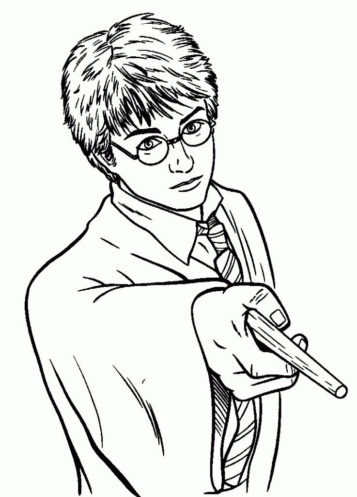 Harry Potter Coloring Pages Printable
 Free Printable Harry Potter Coloring Pages For Kids