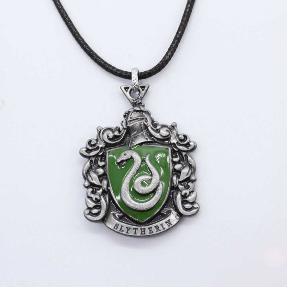 Harry Potter Necklace
 New Harry Potter Salazar Slytherin Metal Necklace Keychain
