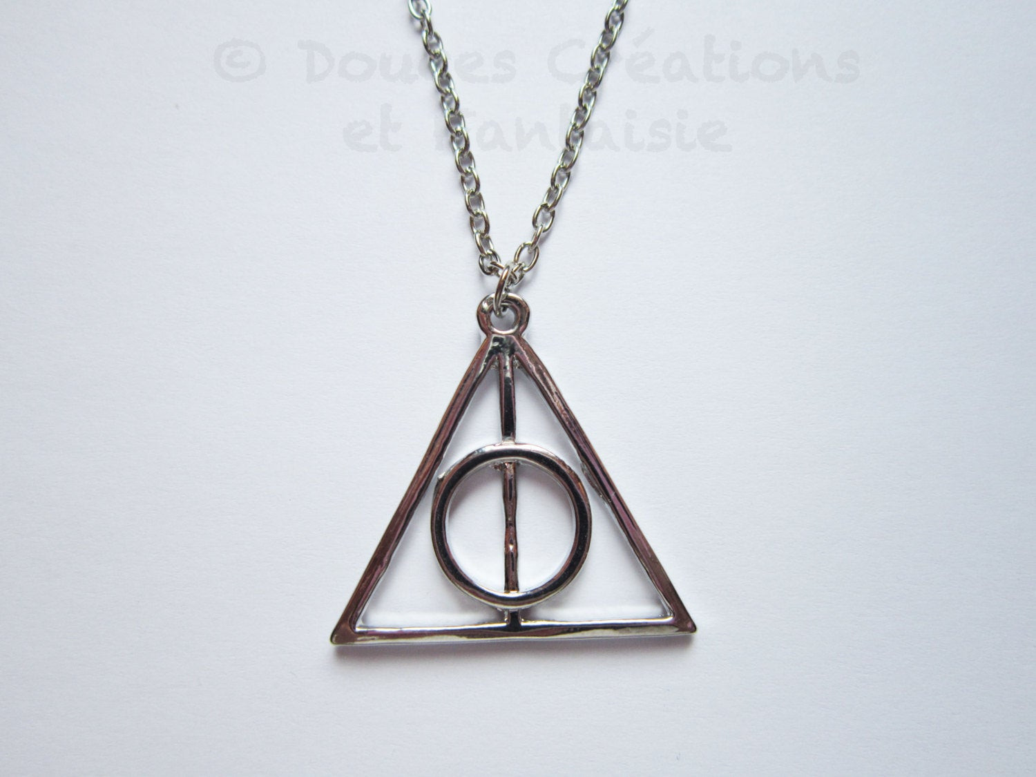 Harry Potter Necklace
 Deathly Hallows necklace Harry Potter jewelry by