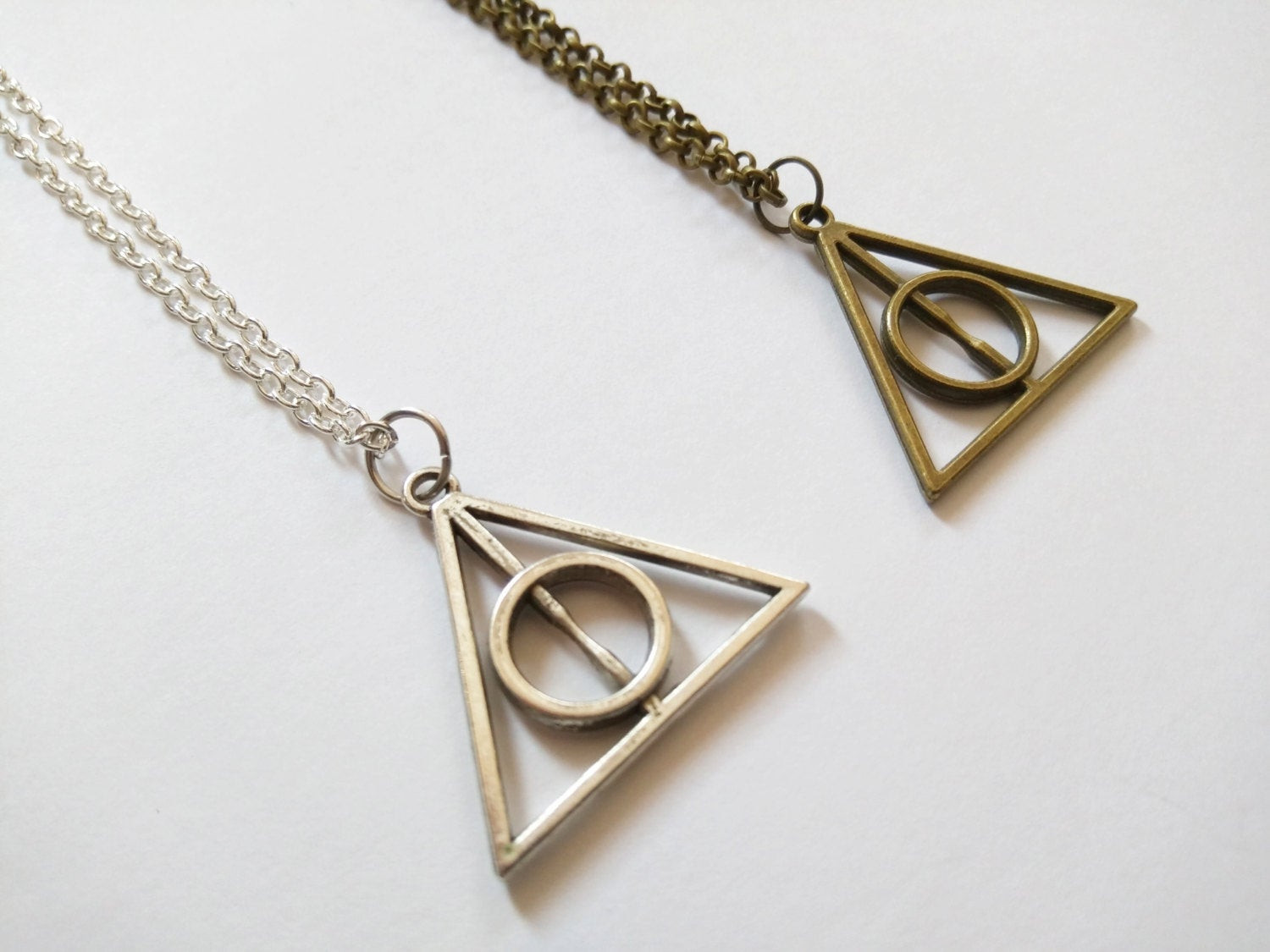 Harry Potter Necklace
 Deathly Hallows Inspired Harry Potter Necklace