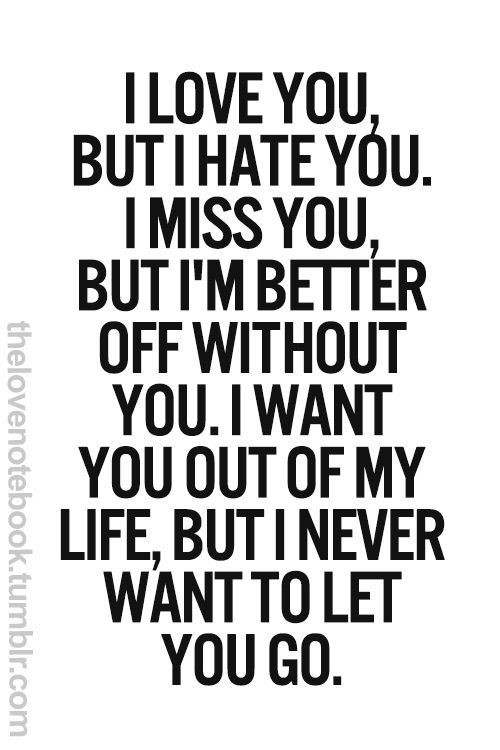 Hatred And Love Quotes
 Pin di Quotes Love