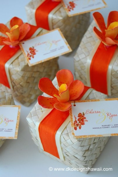 Hawaiian Wedding Gift Ideas
 Eco Friendly Market Hawaiian Weddings Lauhala Boxes
