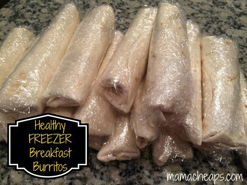 Healthy Breakfast Burrito Freezer
 Healthy Breakfast Burrito FREEZER Recipe