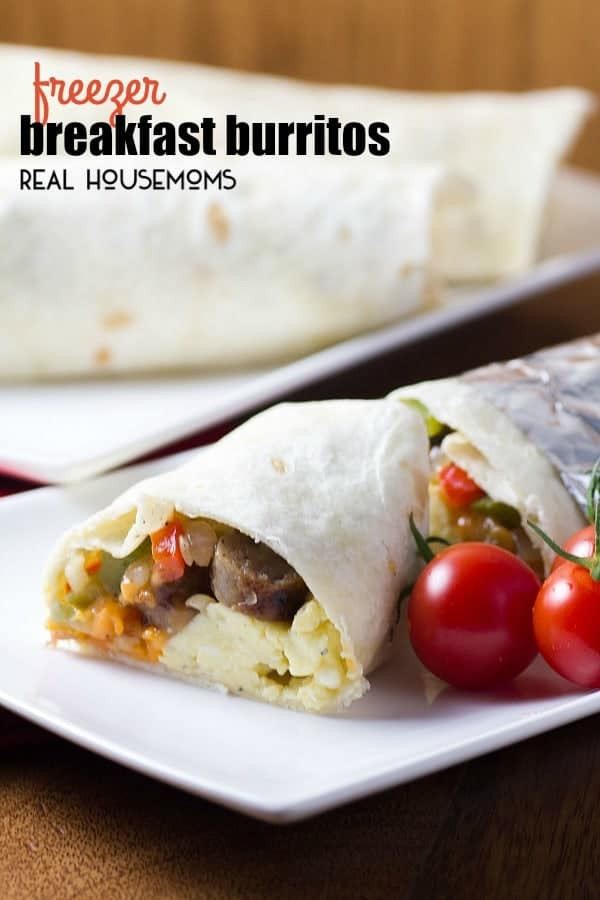 Healthy Breakfast Burrito Freezer
 Freezer Breakfast Burritos ⋆ Real Housemoms