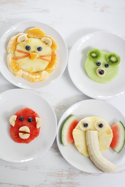Healthy Fruit Snacks For Kids
 Animal Shaped Fruit Snacks Ideas in 2019